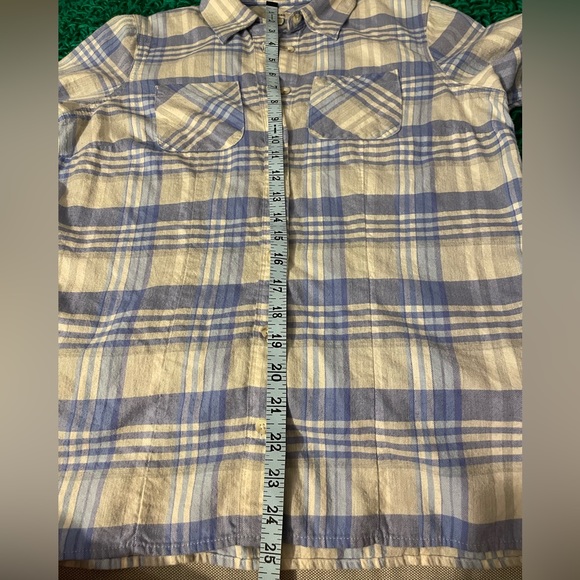 L.L. Bean flannel Scotch Plaid Button Down shirt Size XS - Picture 11 of 11
